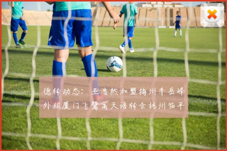 德转动态：王浩然加盟梅州李岳峰外租厦门飞鹭高天语转会杭州临平吴越